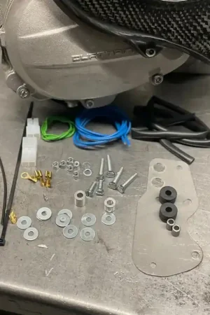 Vezzola Racing - Kit Montaggio Bobina e Regolatore SIP per Carter Quattrini C1 (INOX) | Spedizione espressa