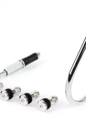 Reso semplice - MN2521C - Staffa per parabrezza cromata (l=300mm, h=105mm) - Moto Nostra - Vespa GT, GTL, GTS, GTS Super, GTS 125-300cc HPE (fino al 2022)