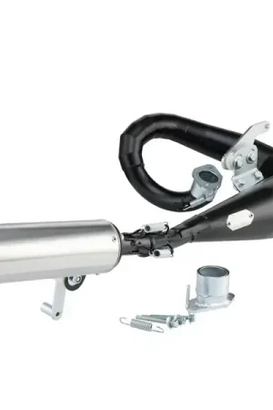 2207300S - Marmitta racing JL KRP3 "Fast Road" Bolt-On per Lambretta 125 LI/LIS/DL/GP/150 LI/LIS/SX/DL/GP/175 TV 2°-3°/200 TV/SX/DL/GP | Prezzo conveniente