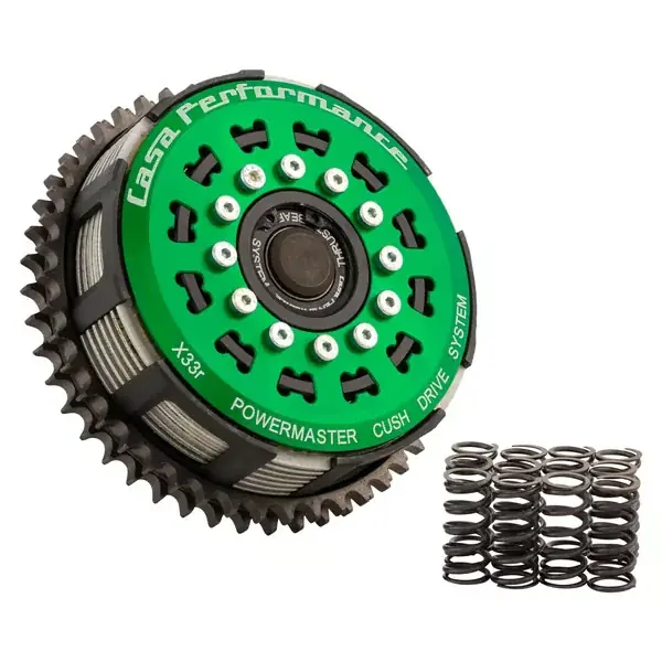22010310 - Kit di frizione CasaPerformance Race Power Master Cushdrive 46 denti per CasaCover per Lambretta 125 DL/GP/150 DL/GP/200 DL/GP - Premium