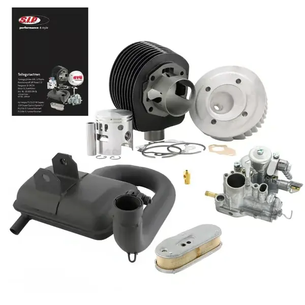 1010710H - Kit tuning SIP D.R. 177 cc ROAD "Legal" per Vespa P125-150X/PX125-150E/Lusso | Disponibile ora