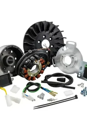 510029SAB - Accensione SIP PERFORMANCE by VAPE Sport "Black Edition" 12 V CA per Lambretta DL/​GP - Qualità professionale