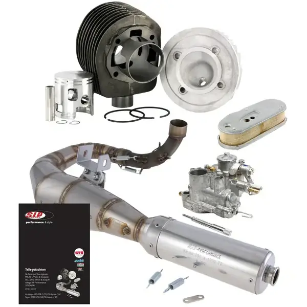 1010410H - Kit tuning SIP POLINI 177 cc SPORT "Legal" per Vespa 125 GT/GTR/TS/150 Sprint/V/Super/P125-150X/PX125-150 E/P150S - Aggiungi al carrello