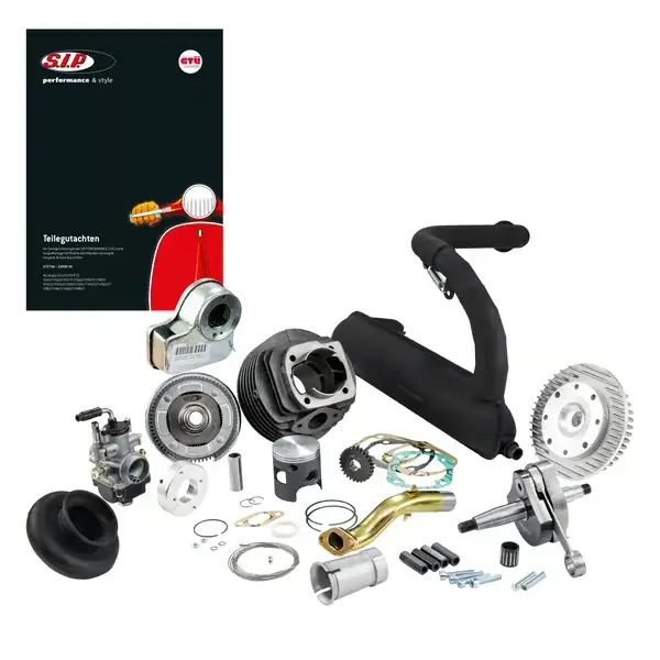 1010201H - Kit tuning SIP PERFORMANCE 125 cc SPORT "Legal" per Vespa 50-125/PV/ET3 | Nuovo prodotto