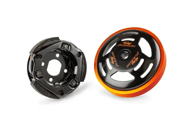 Sconto - MOTOFORCE Kit Frizione e Campana da 107mm Racing per Piaggio / Peugeot