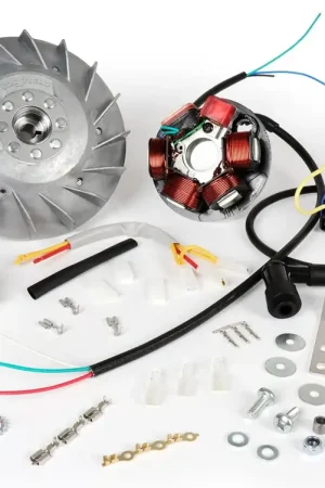 Ultimi pezzi | BGM666PV20 - BGM PRO 12V Touring Accensione versione per cono grande Ø20/24mm (albero motore PK)- Conversione ad accensione elettronica - Vespa V50, 50N, V90, PV, ET3, PK S - 1600g