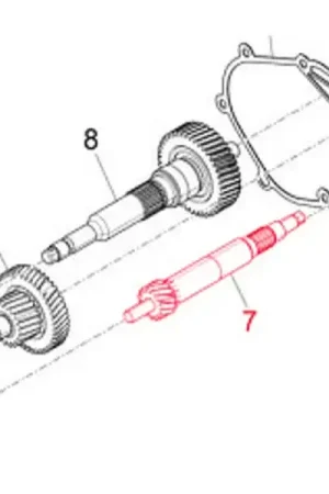 Approfittane ora | PI8738765 - Albero primario PIAGGIO frizione/trasduttore coppia