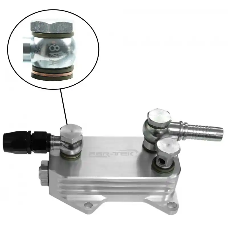 Spedizione veloce - FLANGIA RADIATORE OLIO 2.0T EA113