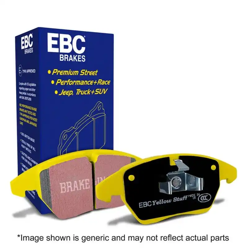 BRAKE PADS ANTERIORI YELLOW STUFF - Direttamente dal produttore