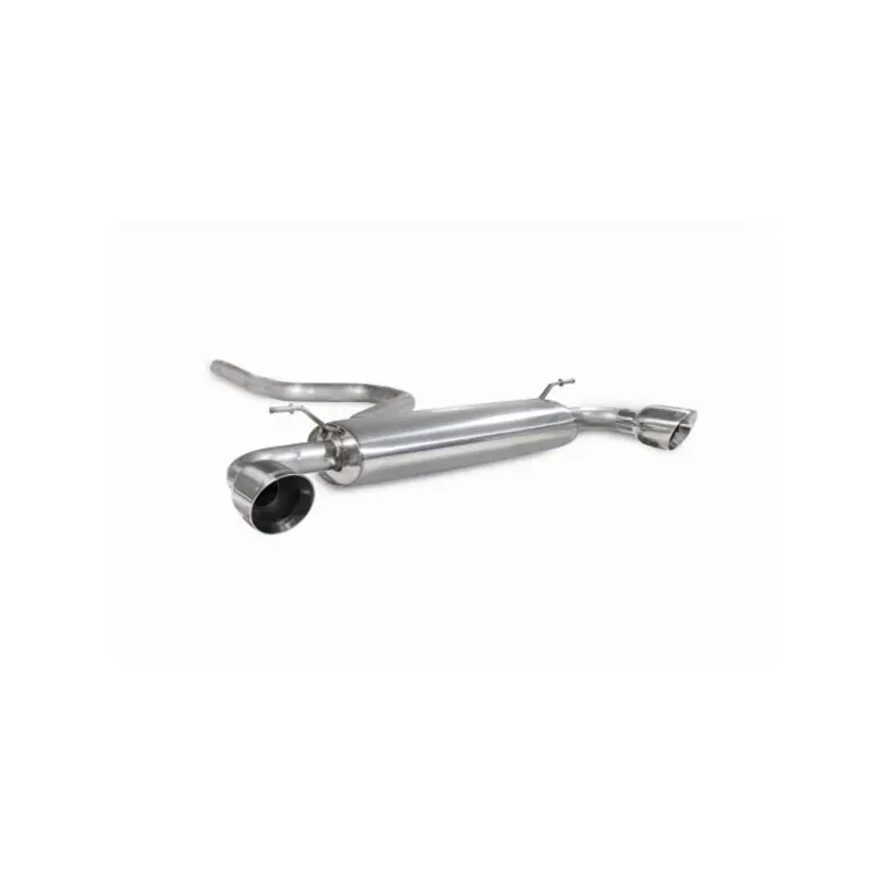 Fine serie | CATBACK GPF-BACK POLISHED FOCUS 4 ST