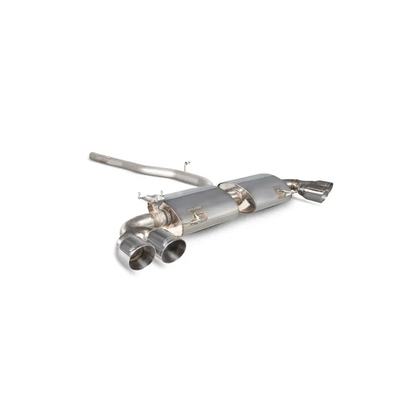 CATBACK LOUDER VALVED S1 POLISHED - Offerta imperdibile
