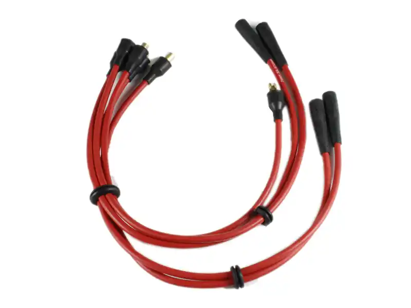 Cavi Candela Rossi (Set 5 pz) per Fiat 850 N/Super/Special/Coupé d‘Epoca | Offerta