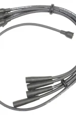 Cavi Candela Neri (Set 5 pz) per Fiat 124 Sport Spider d‘Epoca - Grande sconto