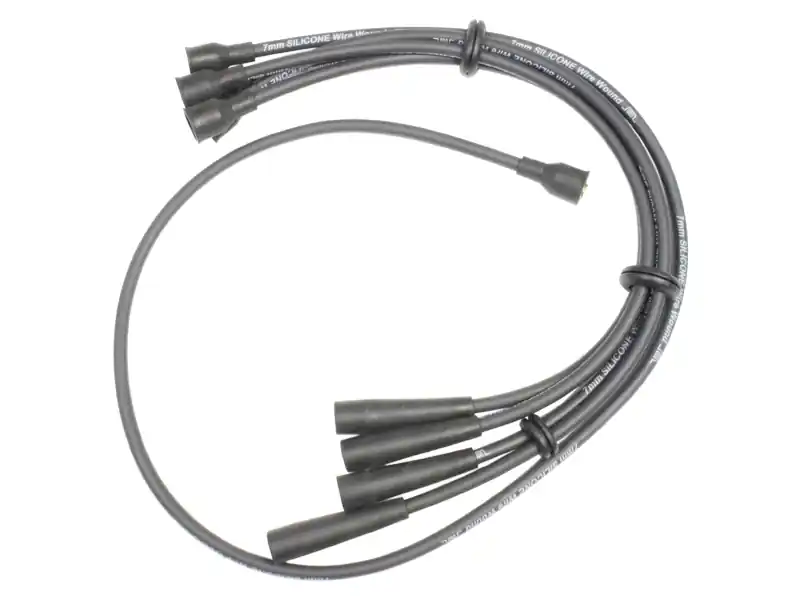 Cavi Candela Neri (Set 5 pz) per Fiat 124 Sport Spider d‘Epoca - Grande sconto