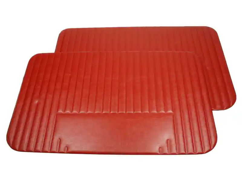 Novità in catalogo - Pannelli rivestimento porte in similpelle rossa Amalfi (Set 2 pz) per Fiat 500 L/(F/R) d‘Epoca