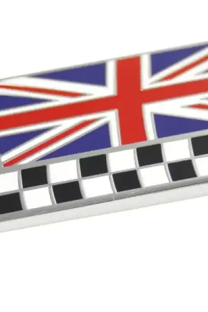 Union Jack con Bandiera da Corsa Sottostante - Fiat 500, 600, 126, Topolino, 124, 850, Panda d‘Epoca | Grande sconto