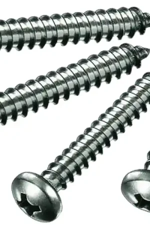 Viti Indicatore Luce Città Acciaio Inox Ø 2.5 x 19 mm (Set 4 pz) per Fiat 500, 600 d‘Epoca | Nuovo arrivo