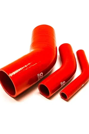 Pagamenti sicuri - Curva in silicone 45 gradi - Rosso