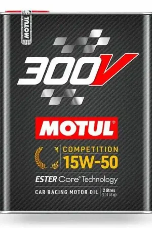 Novità - Nuovo Olio motore MOTUL 300V COMPETITION 15W50 - 2 litri