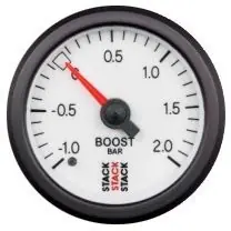 Strumento Stack Pressione Turbo -1/+2 Bar Meccanico Fondo Bianco | Appena aggiunto