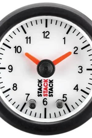 Orologio Stack Analogico Fondo Bianco Mano | Offerta lampo