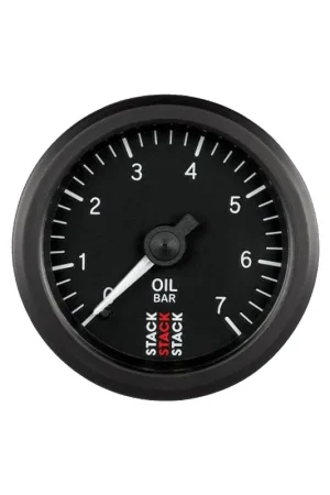 Bestseller - Manometro pressione Olio Stack 0-7 Bar Meccanico