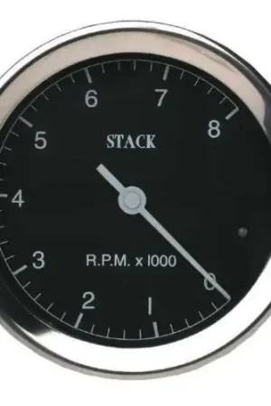 Molto richiesto - Contagiri Stack Classic 0-10000 Diametro 80 Nero