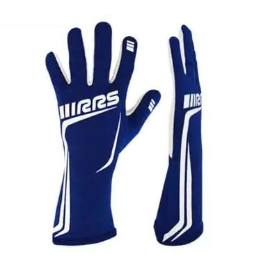 Qualità eccellente - Guanti pilota RRS GRIP 2 FIA 8856-2018 - blu