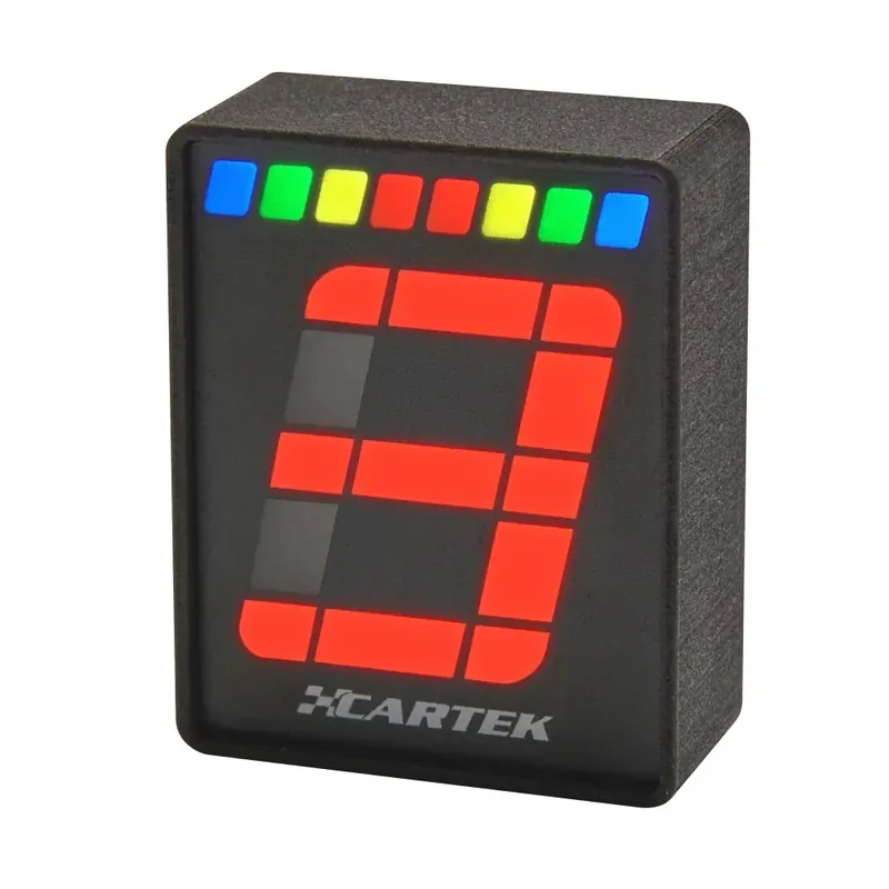 Indicatore di cambio digitale Cartek + shift light (Club) - Qualità professionale