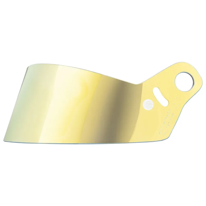 Buon prezzo - Visiera corta iridium giallo scuro per casco Stilo WRX
