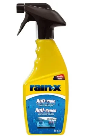 Spedizione veloce | Spray Rain X Pulivetri e Antipioggia 500ML