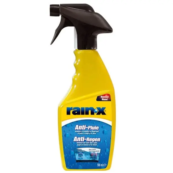 Spedizione veloce | Spray Rain X Pulivetri e Antipioggia 500ML