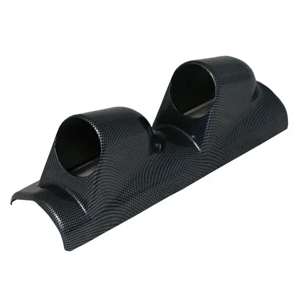 Ultimi pezzi | Portastrumento parabrezza Race & Safety 2 manometri look carbonio
