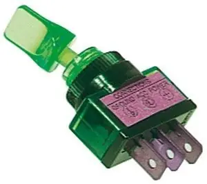 Interruttore Luminoso Verde - Spedizione espressa