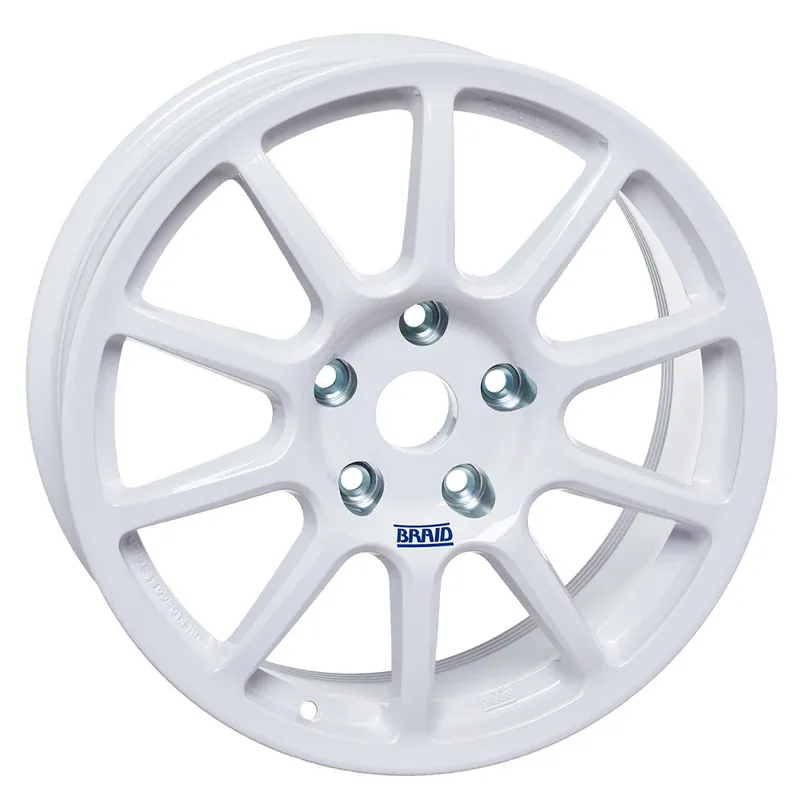 Disponibile ora | Cerchio Braid FullRace A 8x18 MITSUBISHI Lancer EVO 7/8/9 Bianco