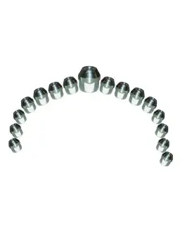 Pack Dadi Coniche Filettatura 12x150 - Promo lampo