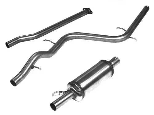 Grande successo - Linea di scarico gruppo N Inox Ford Escort 2.0 RS 16S
