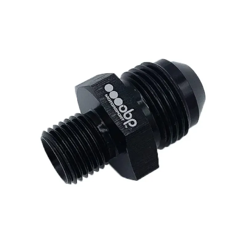 Imperdibile | Adattatore OBP maschio/maschio 1/4BSP-JIC in alluminio nero