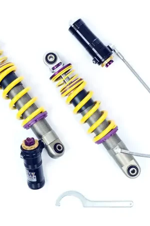 Ultimi giorni - Assetto a ghiera KW V4 per Porsche 911 991 Turbo - con PASM - senza PDCC - con modulo di disattivazione (13-15)