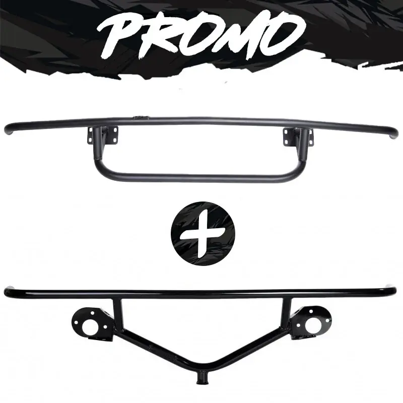 Ordinabile - Kit Crash Bar Anteriore + Posteriore "Light" per BMW E46