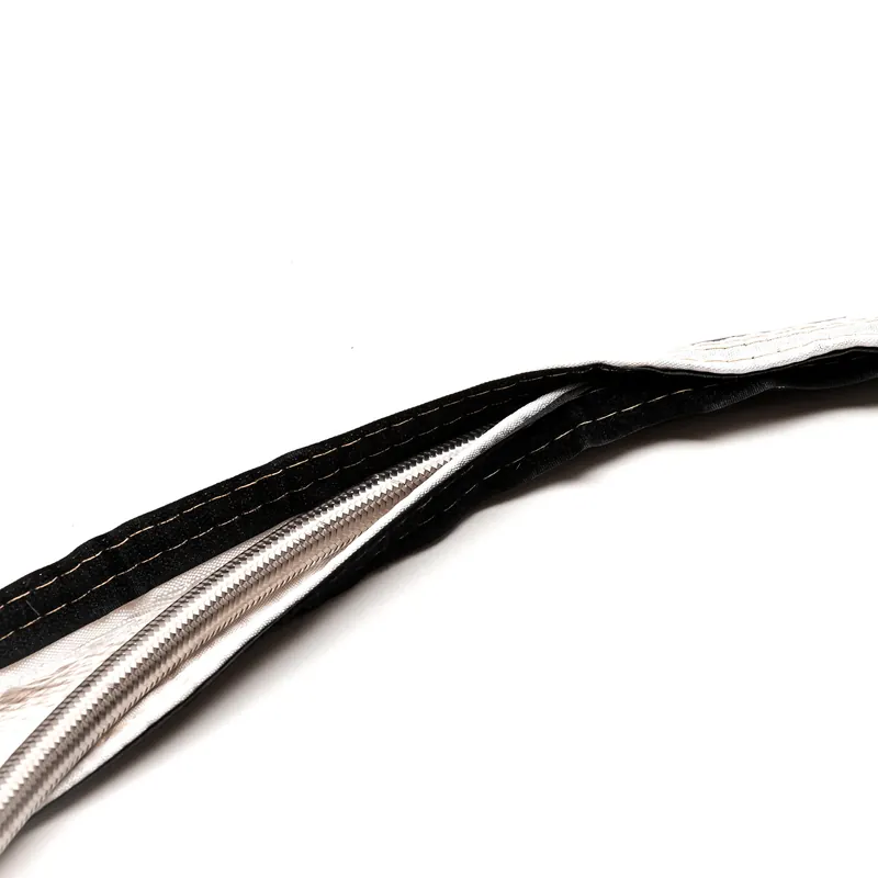 Scelto dai clienti | Guaina di Protezione Termica Velcro da Ø8 a Ø50 mm, Nera