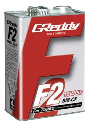 4L Olio Motore Greddy F2 15W50 SM-CF | Fino a esaurimento