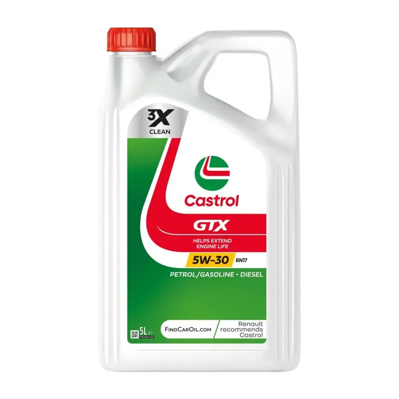 Qualità eccellente | 5L Olio Motore Castrol GTX 5W30 RN17
