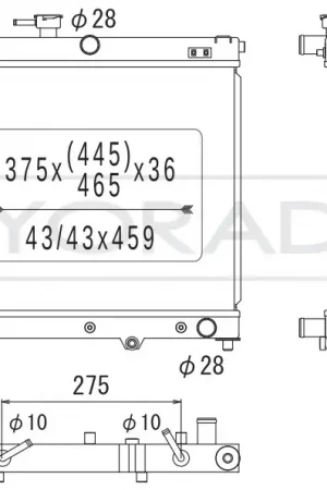 Radiatore Acqua in Alluminio Koyorad per Suzuki Jimny IV 1.5L Auto | Novità in catalogo