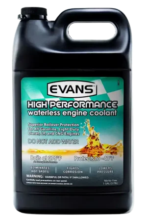 In pronta consegna - 3,8L Liquido Refrigerante senza Acqua Evans High Performance