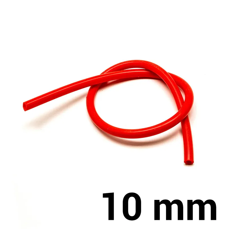 Tubo Silicone Ø10 mm - Rosso (al metro) | Appena aggiunto