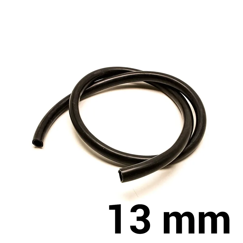 Tubo Silicone Ø13 mm - Nera (al metro) - Risparmia di più