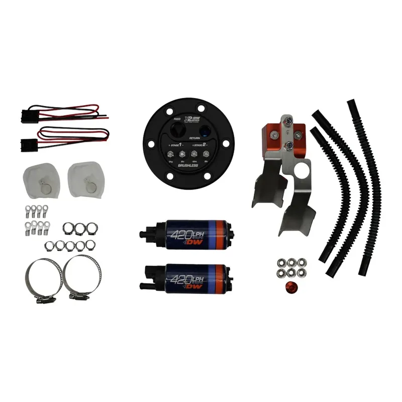 Supporto Doppia Pompa Benzina Deatschwerks X2 per Honda Civic (92-00) & Integra (94-01) | Risparmia ora