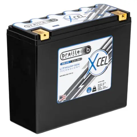 Batteria al Litio Braille XCEL 20Ah (12V) | Consegna veloce