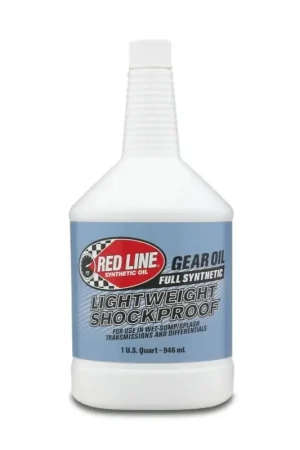 Solo questa settimana | Olio Cambio e Ponte Red Line 75W140 (Blu - Lightweight Shockproof - 946 mL)